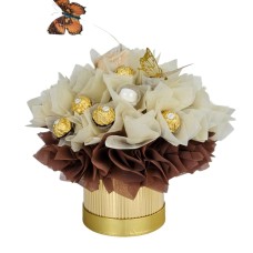 De Luxe Golden Ferrero Rocher Bouquet 